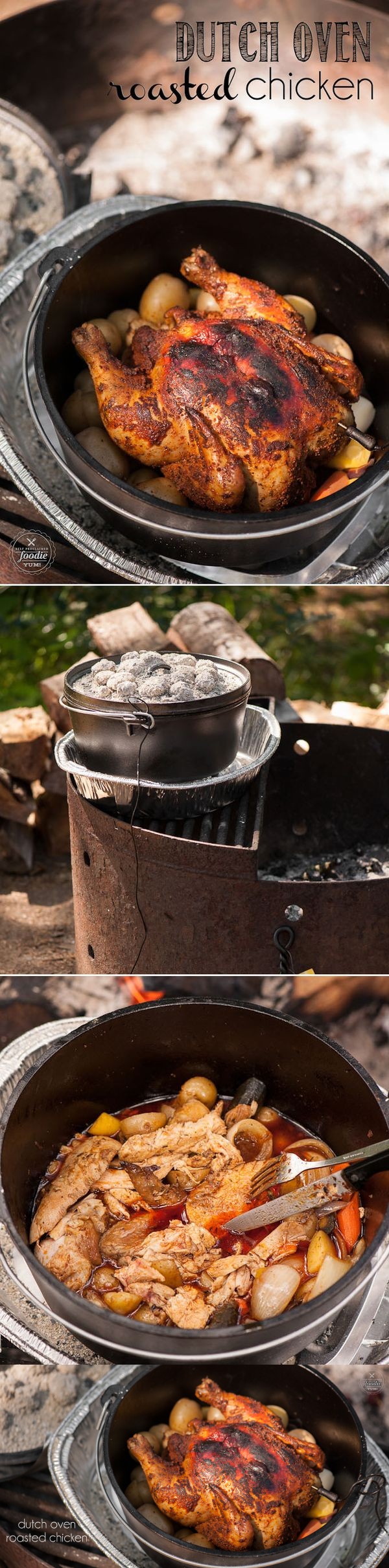 Dutch Oven Roasted Chicken