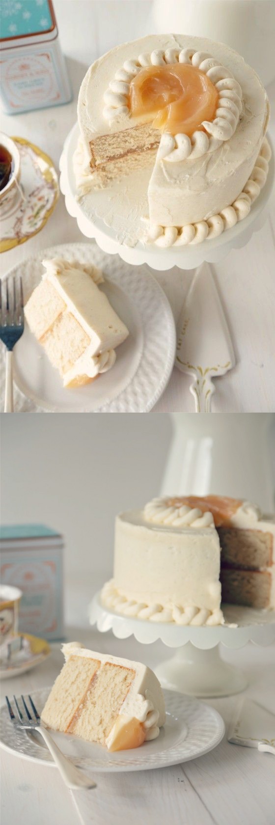 Earl Grey Cake with Vanilla Bean Buttercream