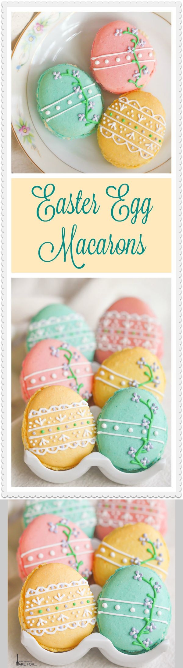 Easter Egg Macarons