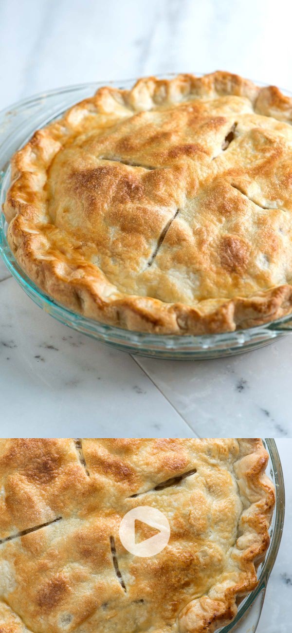 Easy, All-Butter Flaky Pie Crust