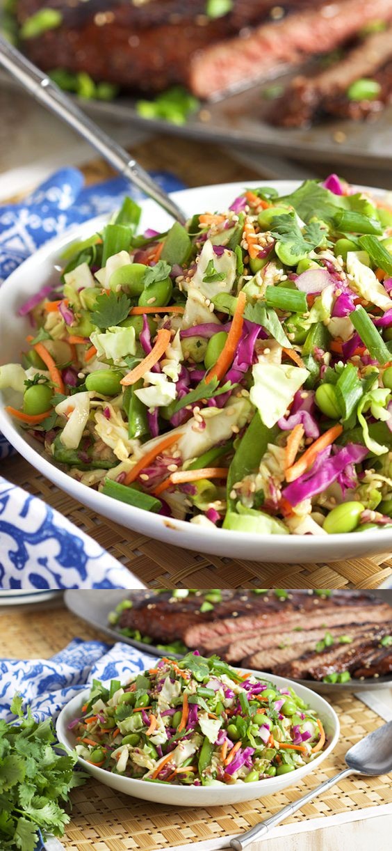 Easy Asian Style Coleslaw