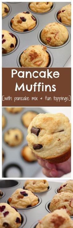 Easy Baked Pancake Muffins