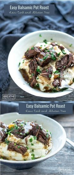 Easy Balsamic Beef Pot Roast