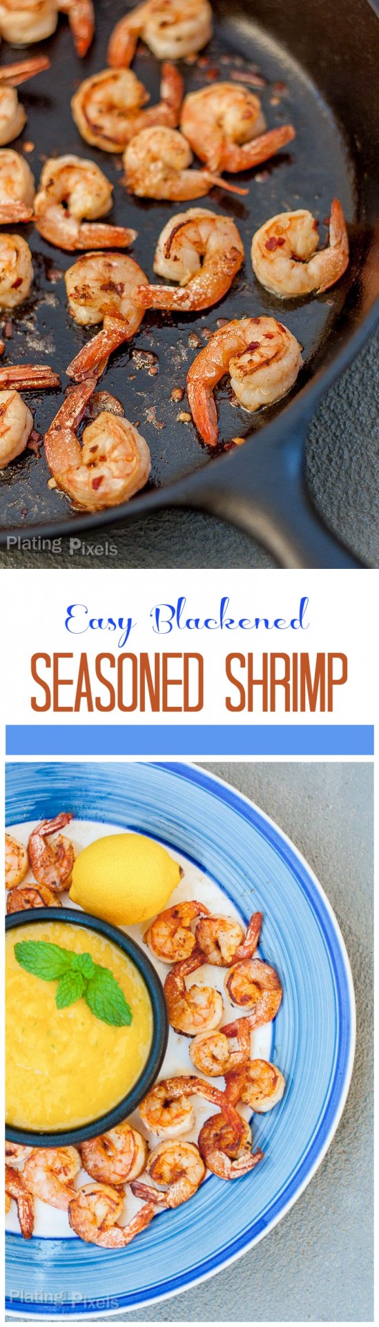 Easy Blackened Seasoned Shrimp