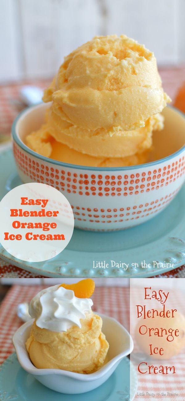 Easy Blender Ice Cream