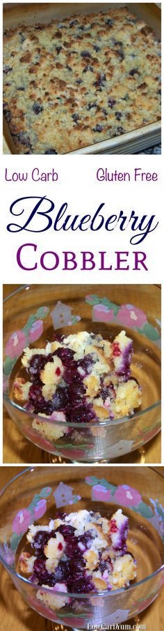 Easy Blueberry Cobbler