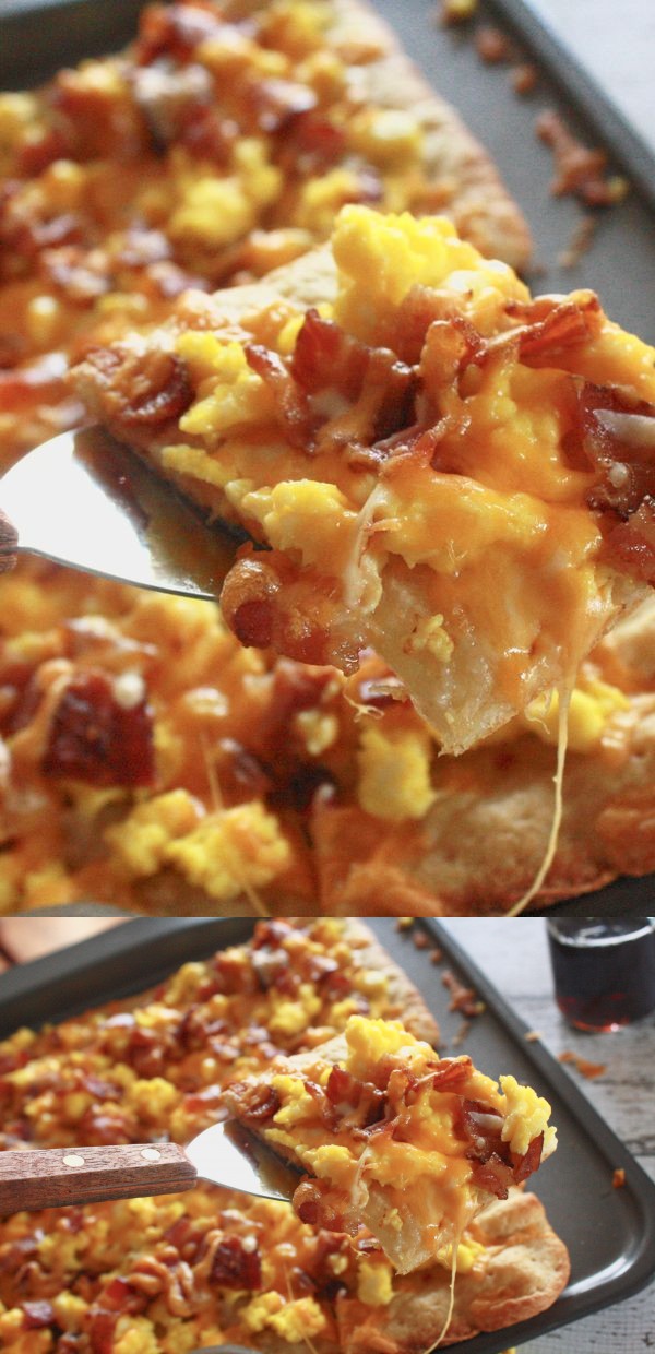 Easy Breakfast Pizza