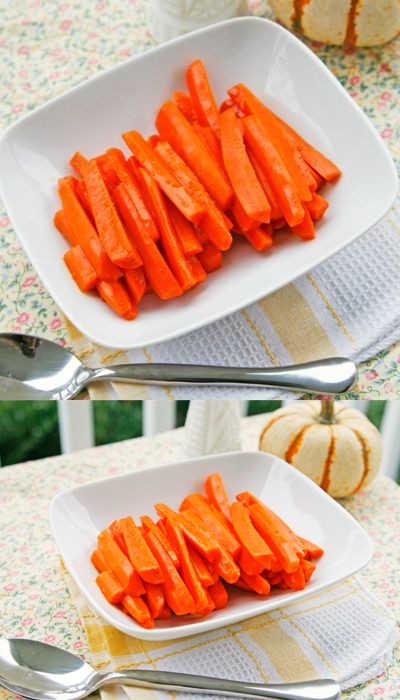 Easy Buttery Glazed Carrots