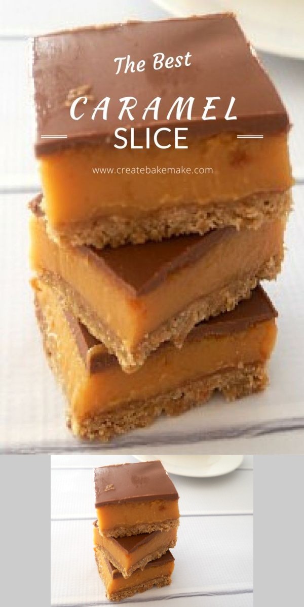 Easy Caramel Slice