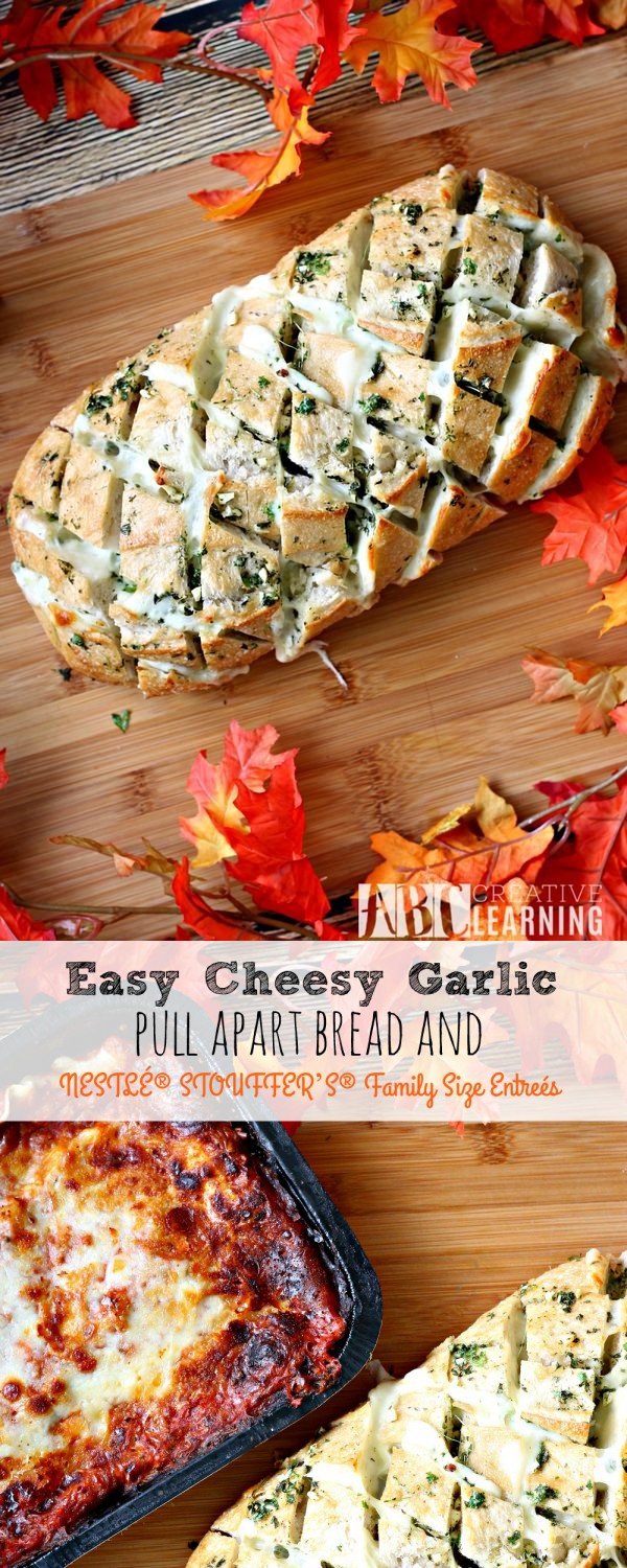 Easy Cheesy Garlic Pull Apart Bread