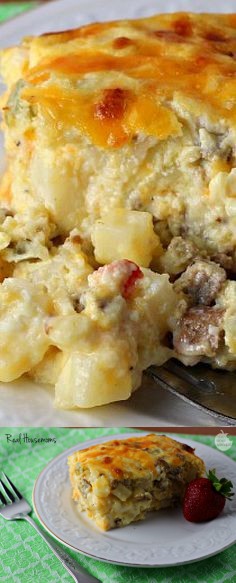 Easy Cheesy Southwest Breakfast Casserole