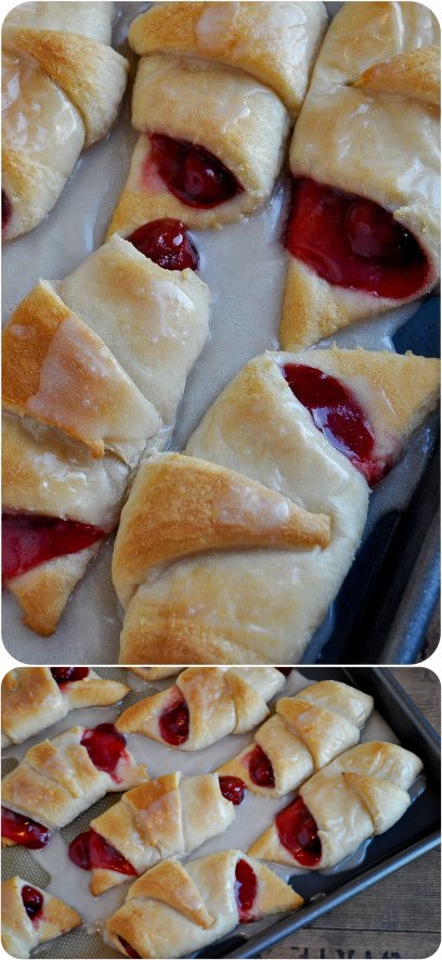 Easy Cherry Turnovers