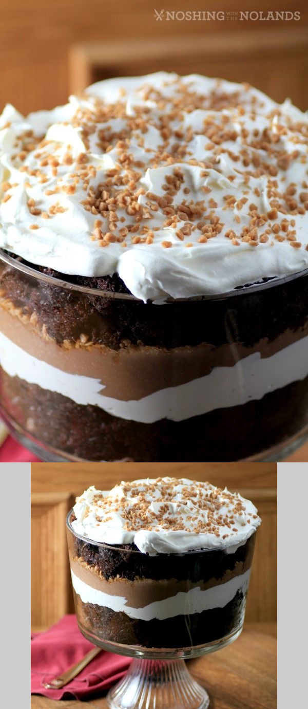 Easy Chocolate Caramel Trifle