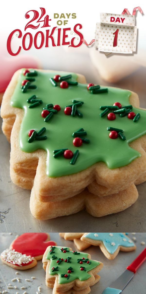 Easy Christmas Sugar Cookie Cutouts