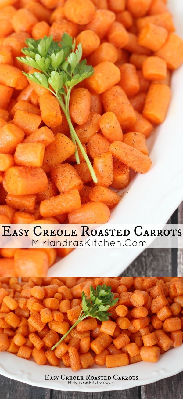 Easy Creole Roasted Carrots