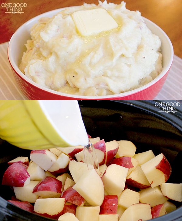 Easy Crockpot Mashed Potatoes