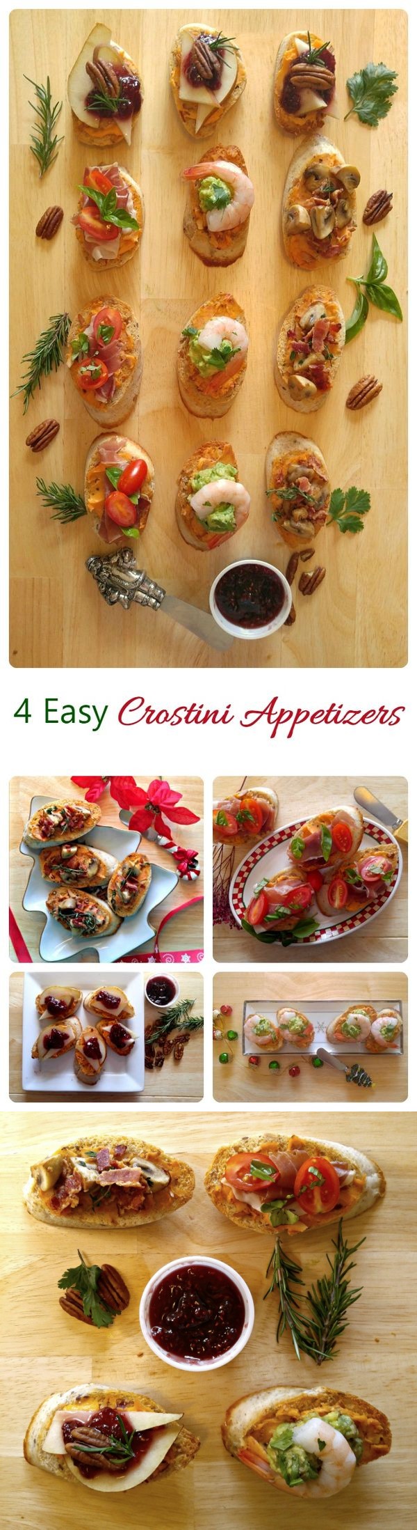 Easy Crostini Party Appetizer Recipes