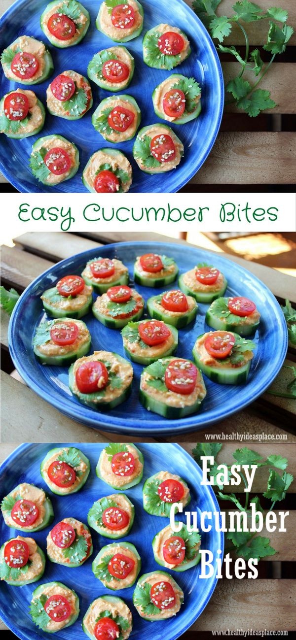 Easy Cucumber Bites