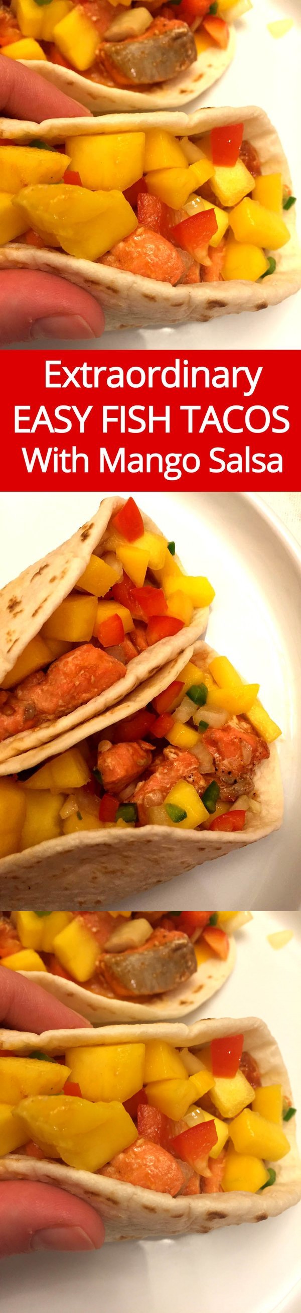 Easy Fish Tacos Recipe With Mango Salsa