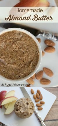 Easy Homemade Almond Butter (Healthy & Delicious