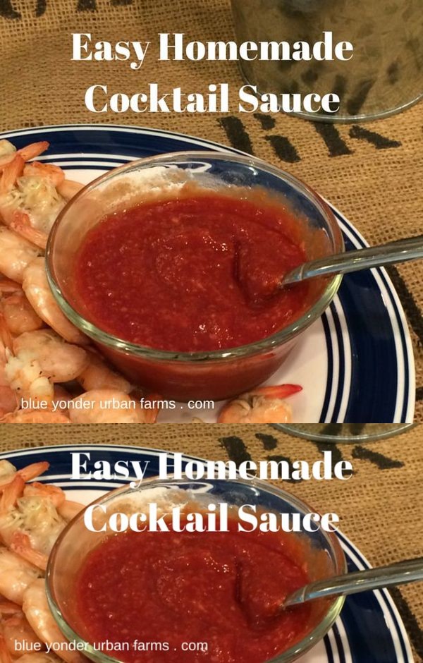 Easy Homemade Cocktail Sauce