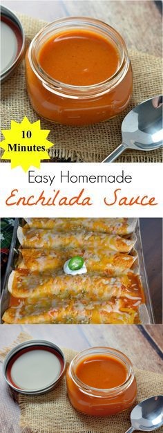 Easy Homemade Enchilada Sauce