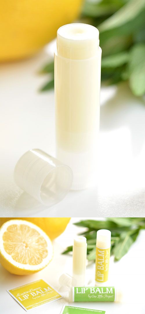 Easy Homemade Lip Balm