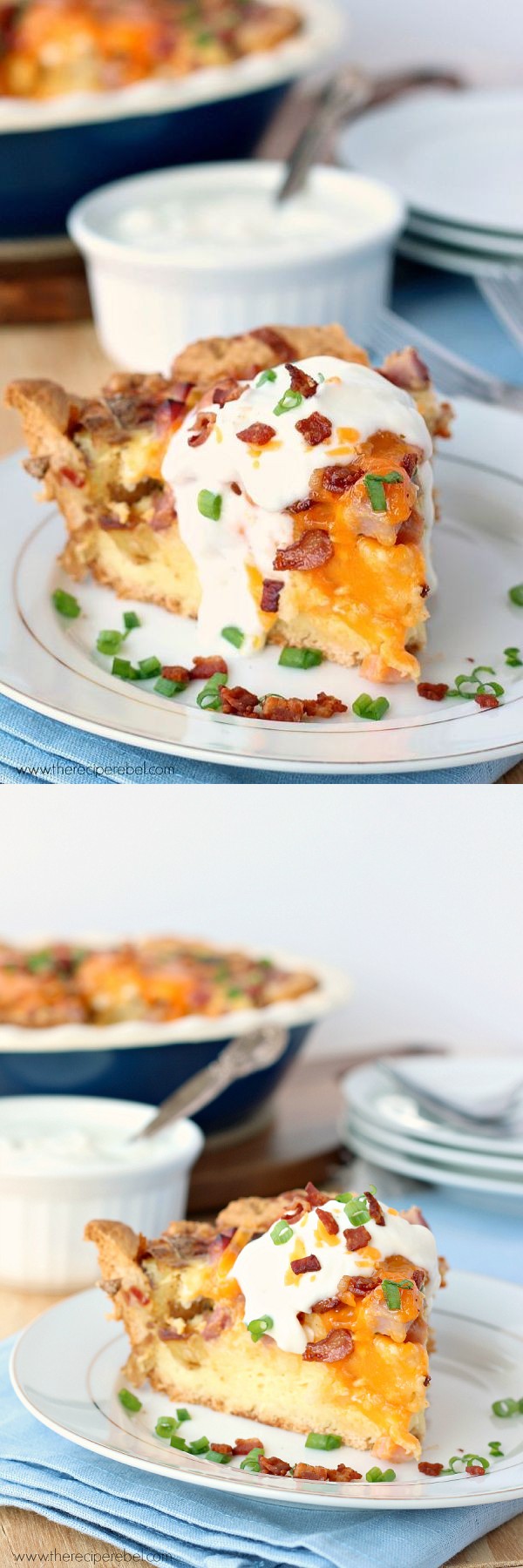 Easy Loaded Baked Potato Quiche