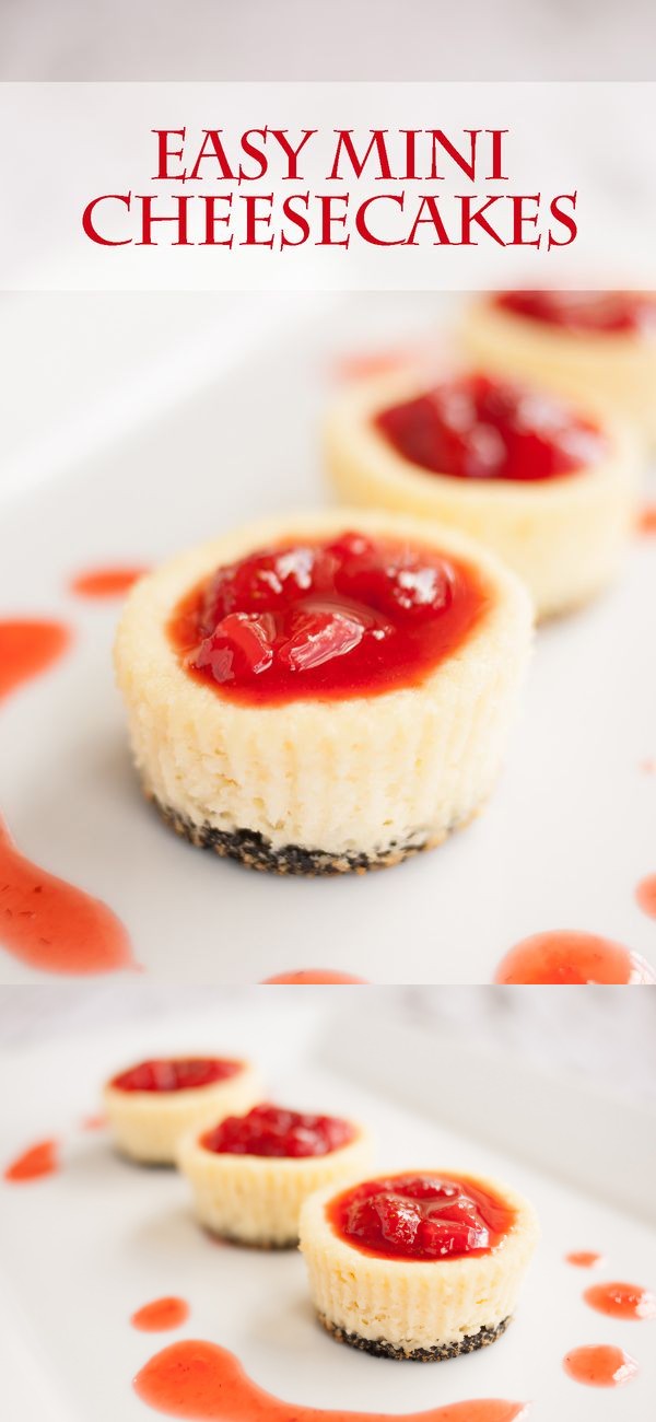 Easy Mini Cheesecakes