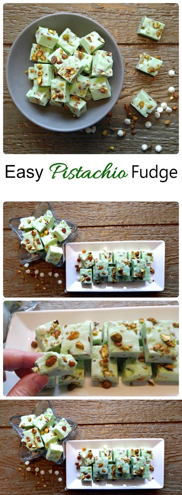 Easy Pistachio Fudge