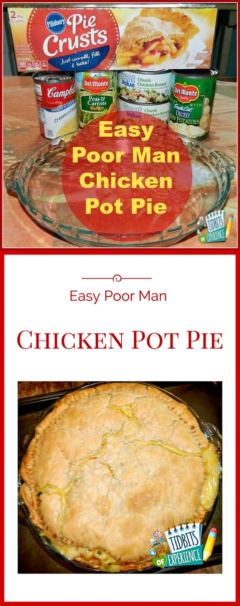 Easy Poor Man Chicken Pot Pie