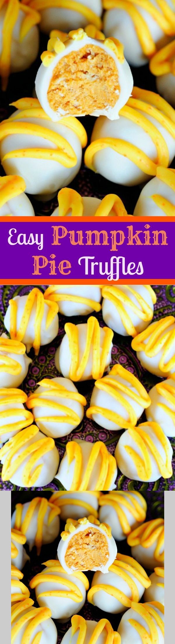 Easy Pumpkin Pie Truffles