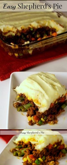 Easy Shepherd's Pie