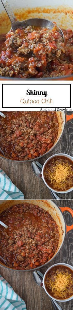 Easy Skinny Quinoa Chili