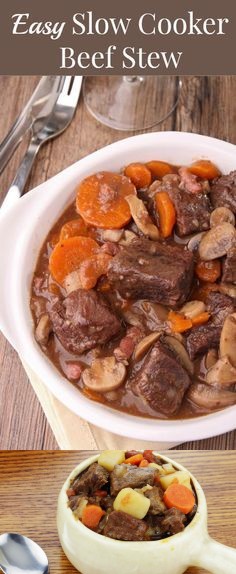 Easy Slow Cooker Beef Stew