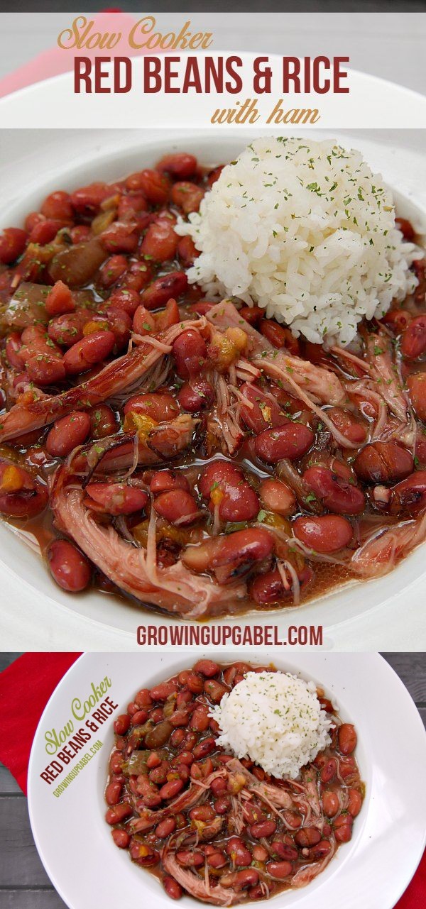 Easy Slow Cooker Red Beans and Rice