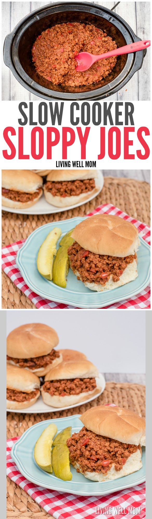 Easy Slow Cooker Sloppy Joes