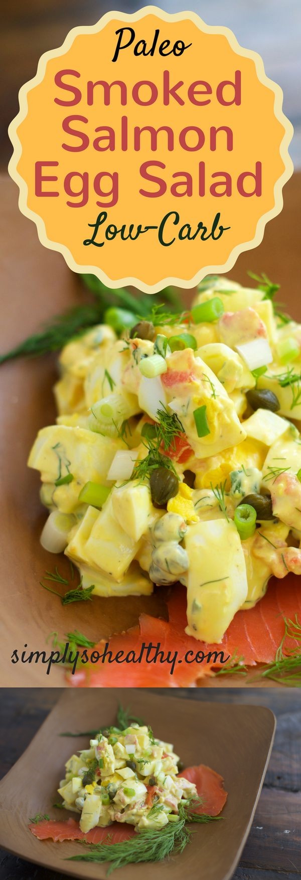 Easy Smoked Salmon Egg Salad