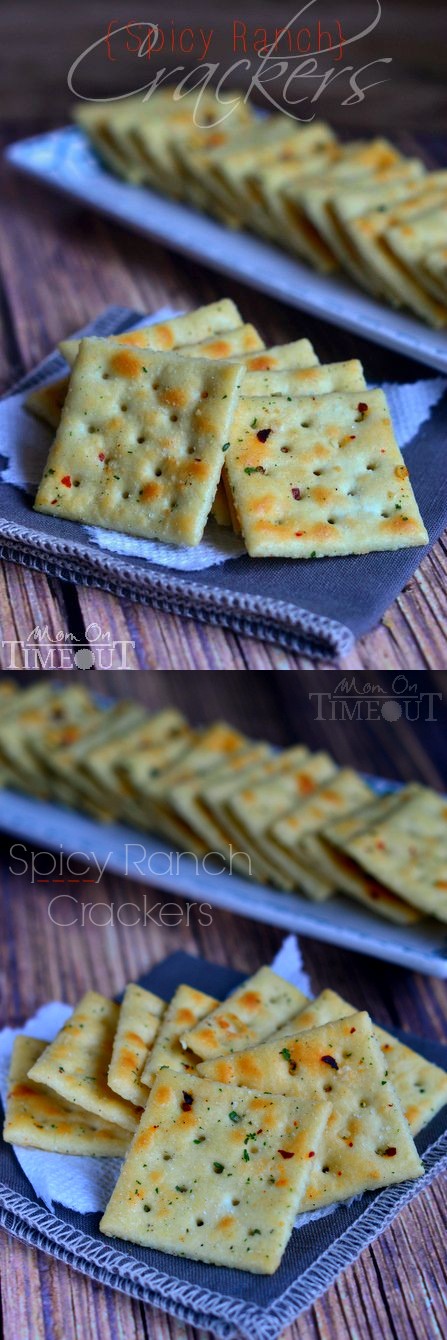 (Easy Spicy Ranch Crackers