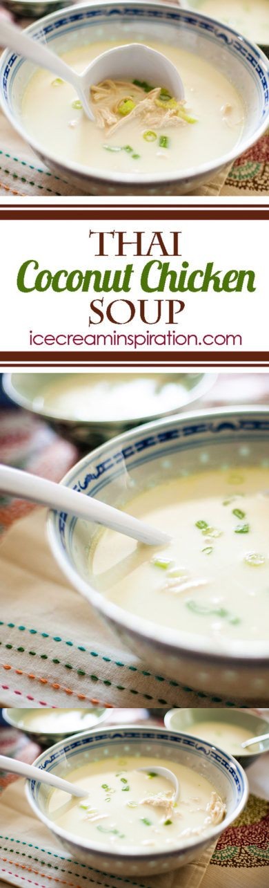 Easy Thai Ginger Coconut Soup