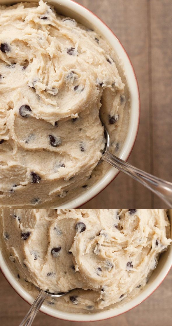 Eggless Chocolate Chip Cookie Dough