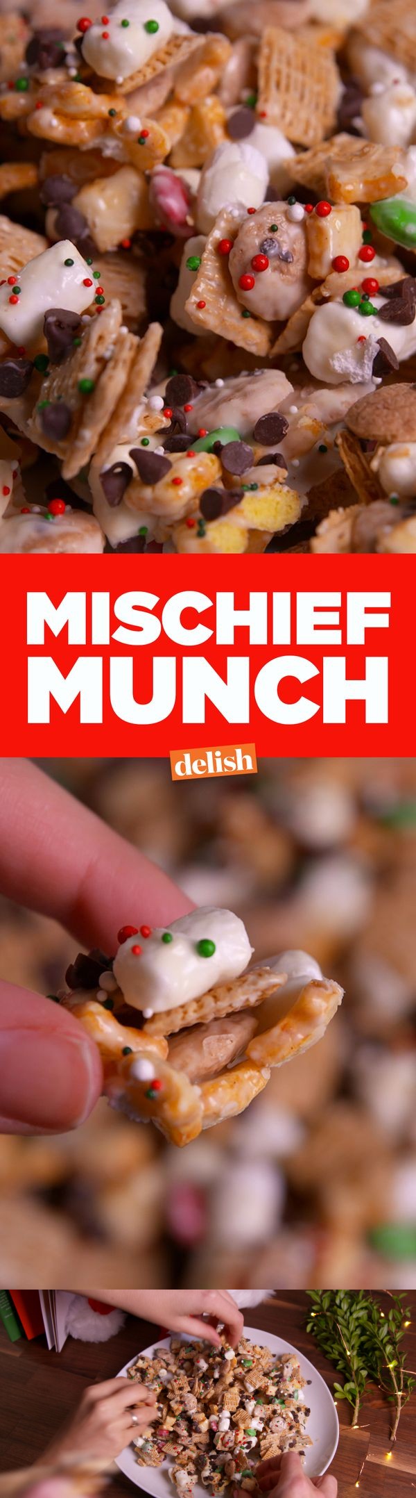 Elf on the Shelf-Inspired Mischief Munch