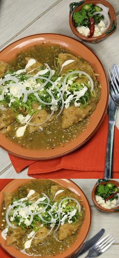 Enchiladas Verdes