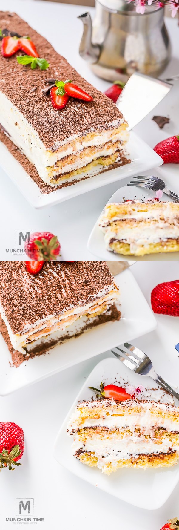 European Chocolate Cream Cheese Cake