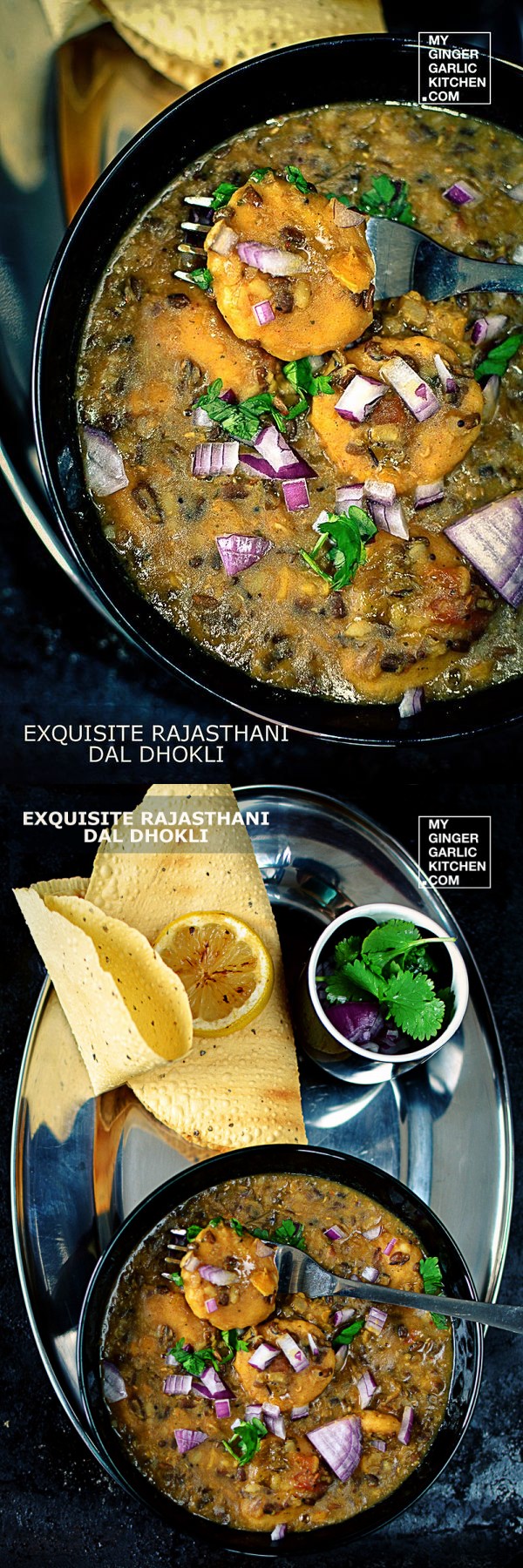 Exquisite Rajasthani Dal Dhokli - Flour Dumplings Cooked With Seasoned Lentils