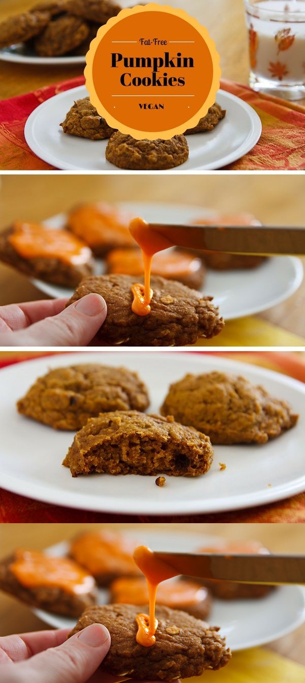 Fat-Free Pumpkin Cookies