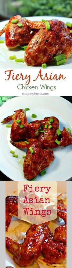 Fiery Asian Chicken Wings