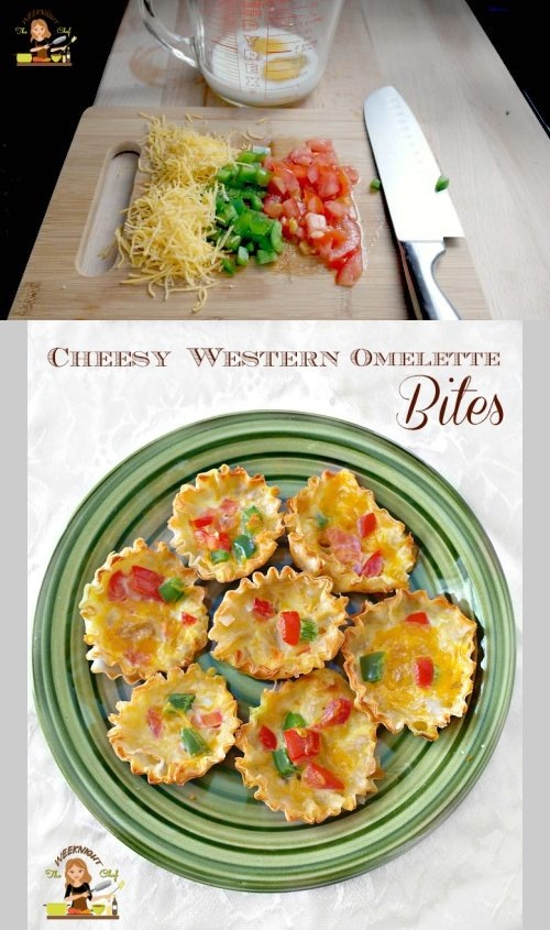 Fifteen Minute Western Omelette Bites