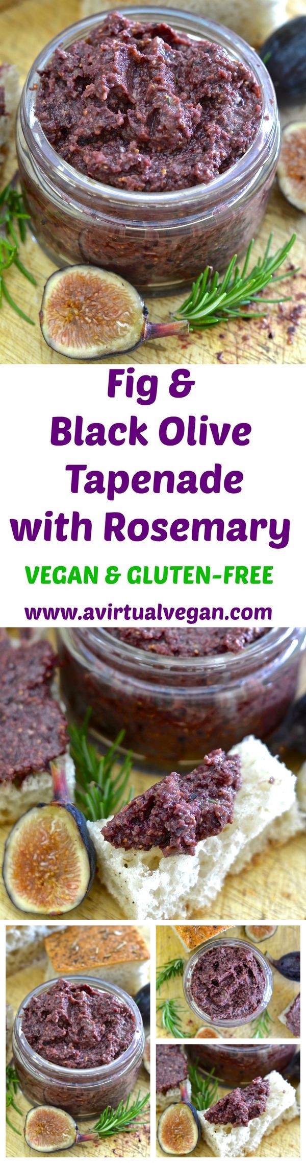 Fig and Black Olive Tapenade with Rosemary