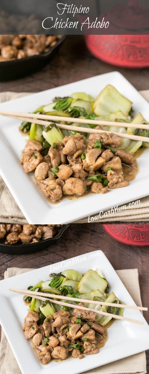 Filipino Chicken Adobo - Low Carb